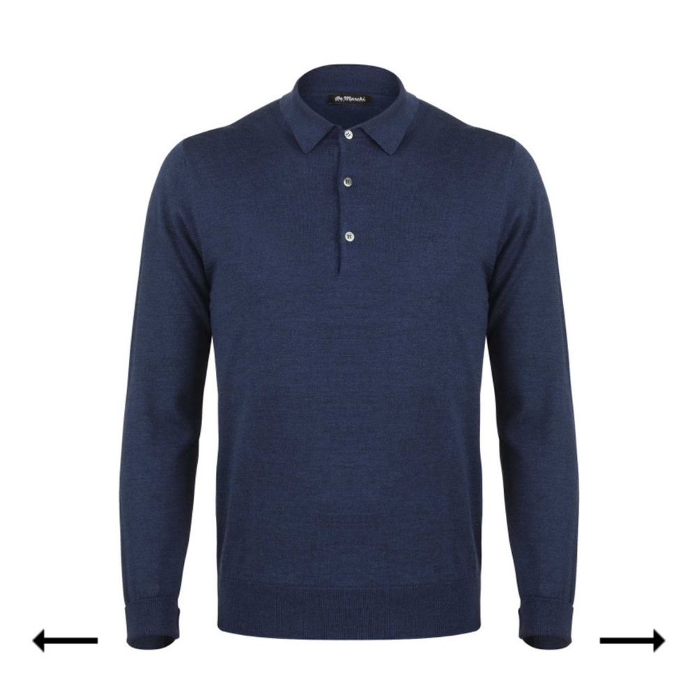 De Marchi Prestige Merino Wool Cycling Polo